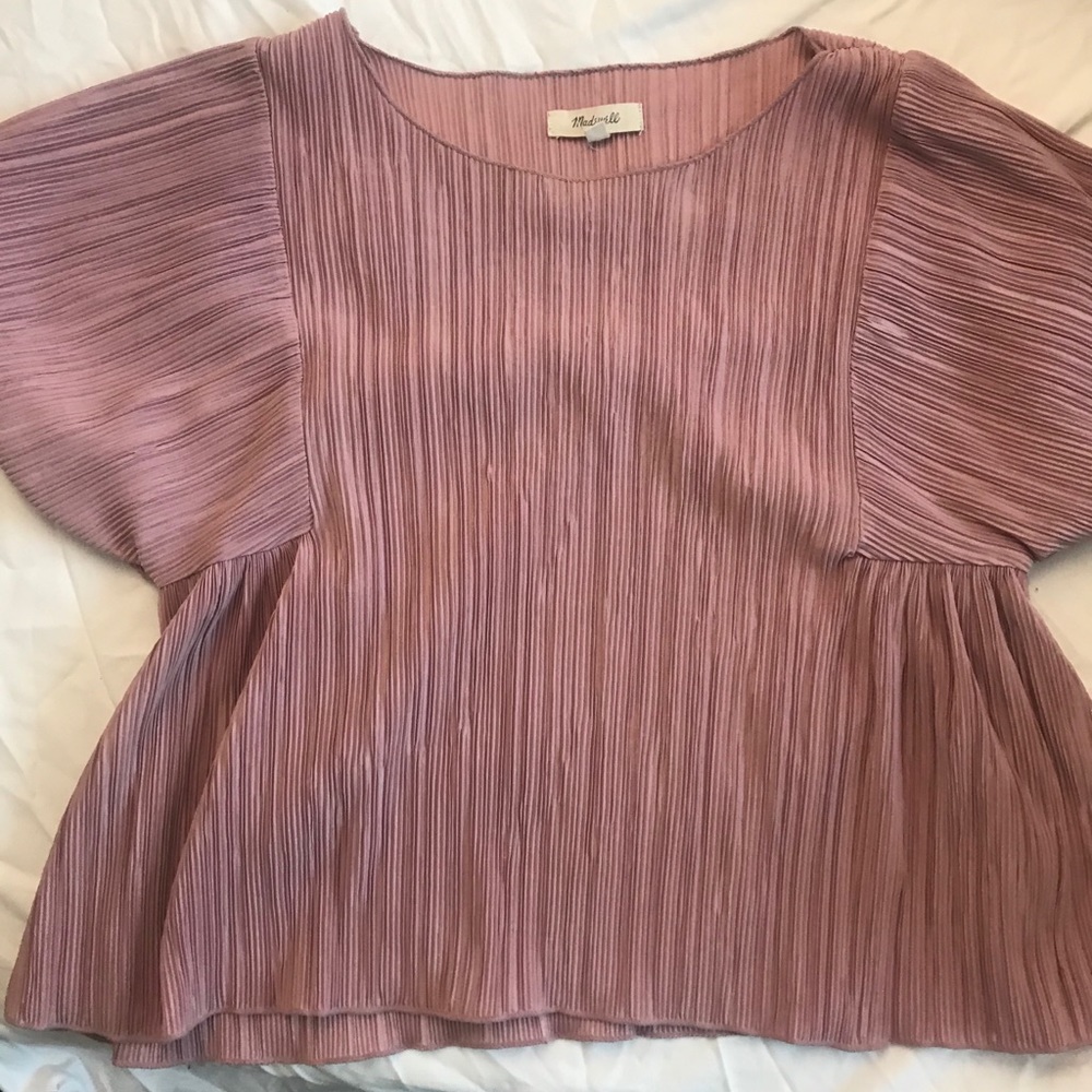 Crinkle short sleeved top from Madewell